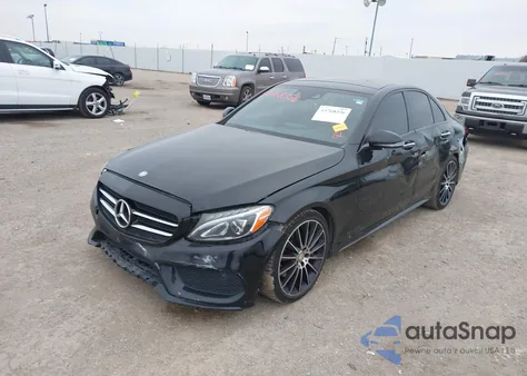 2016 Mercedes-Benz C 300 Sport from USA, damaged, VIN 55SWF4JB0GU105969